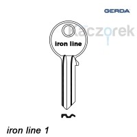 Gerda 008 - klucz surowy - iron line 1